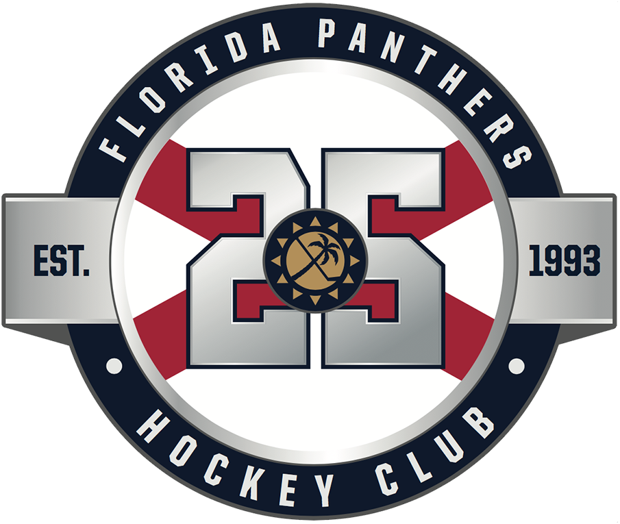 Florida Panthers 2019 Anniversary Logo t shirts iron on transfers v2